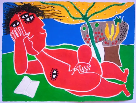 Гравюра Ripolles - La Sieste