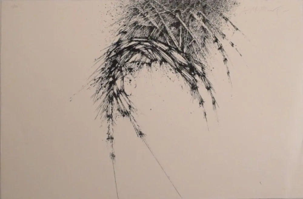 Сериграфия Rivera - Diálogo Entre Manuel Rivera y los Tres Adefesios. 