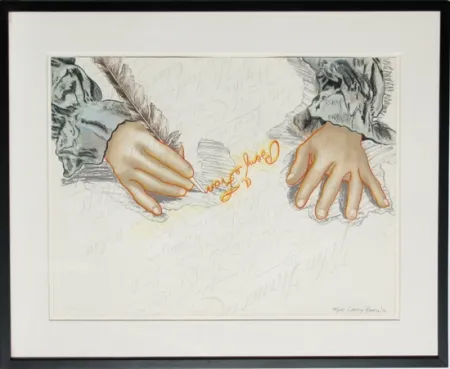 Литография Rivers - Big B Signs Up