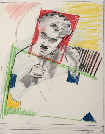 Сериграфия Rivers - Early Chaplin