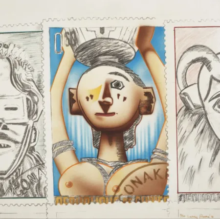 Многоэкземплярное Произведение Rivers - Patriotic Stamps