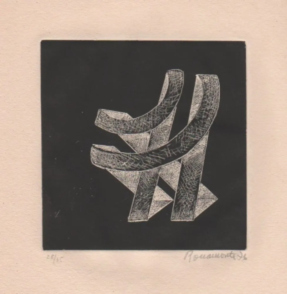 Иллюстрированная Книга Roccamonte - Roccamonte. Quattro acqueforti