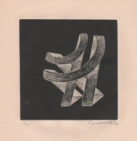 Иллюстрированная Книга Roccamonte - Roccamonte. Quattro acqueforti