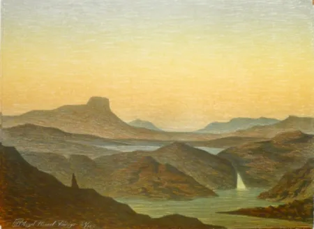 Литография Rodrigo - E come la mia faccia si distese