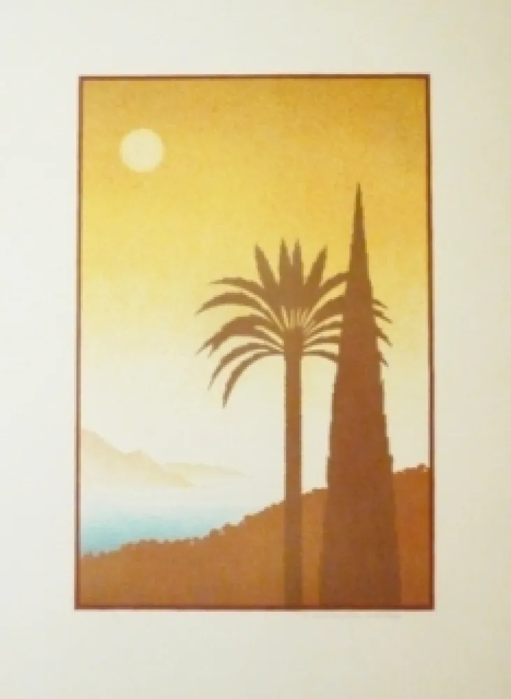 Литография Rodrigo - Majnun wa layla