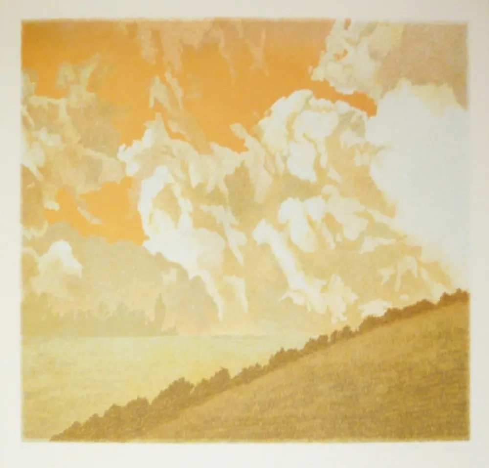 Литография Rodrigo - Mas arriba vuelan las aguilas