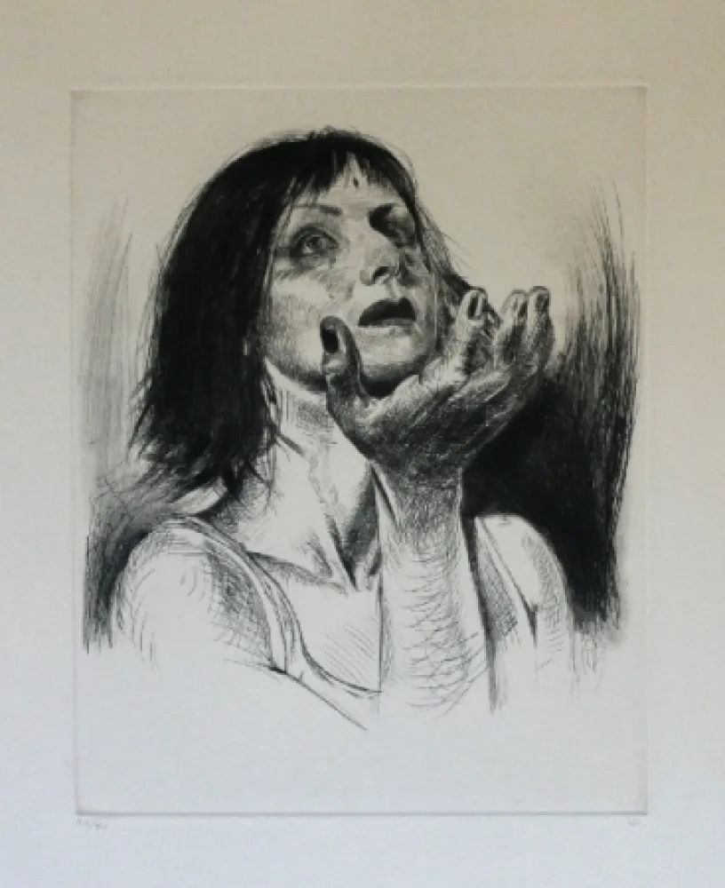 Гравюра Rodriguez - Orange