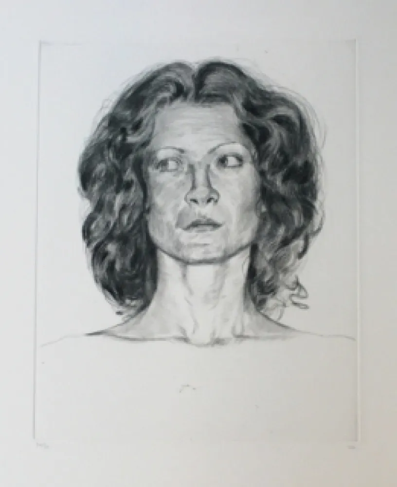 Гравюра Rodriguez - Small White 2