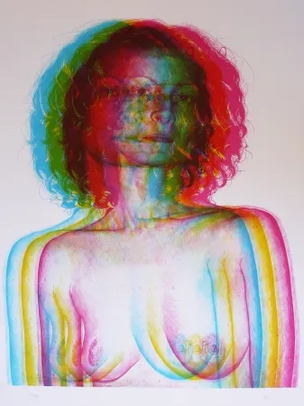 Литография Rodriguez - White 1