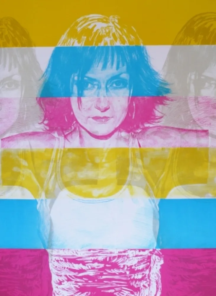 Литография Rodriguez - White 5