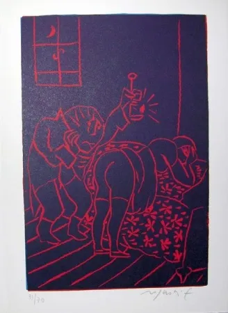 Иллюстрированная Книга Rognoni - Olter desgrazzi di Giovannin Bongee. Altre disgrazie di Giovannino Bongeri