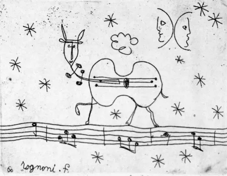 Офорт Rognoni - Pastorale