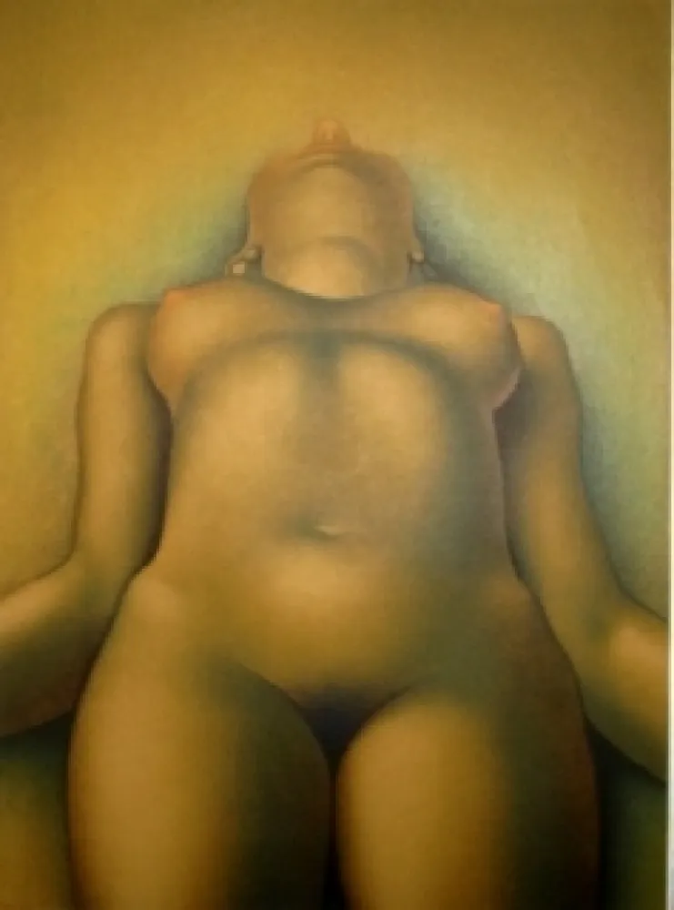 Литография Rohner - Nu allongé