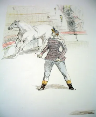 Литография Roig - Cirque / Circus