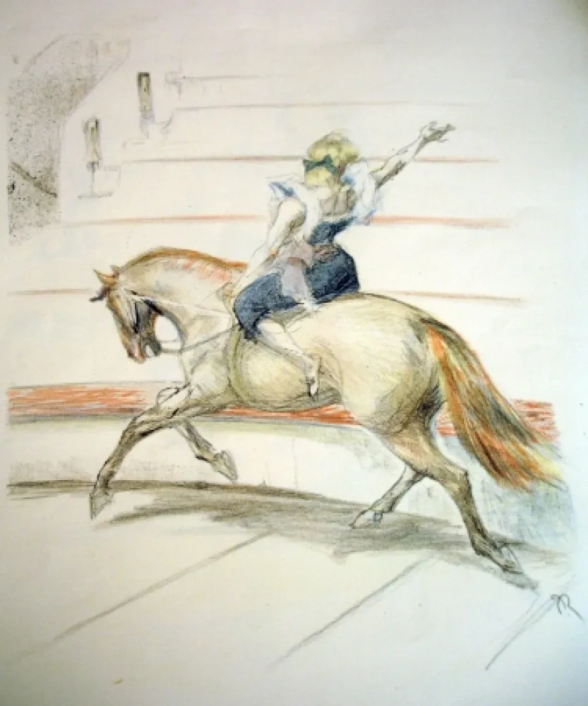 Литография Roig - Cirque / Circus