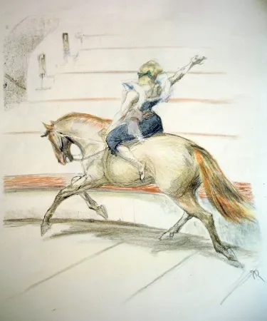 Литография Roig - Cirque / Circus