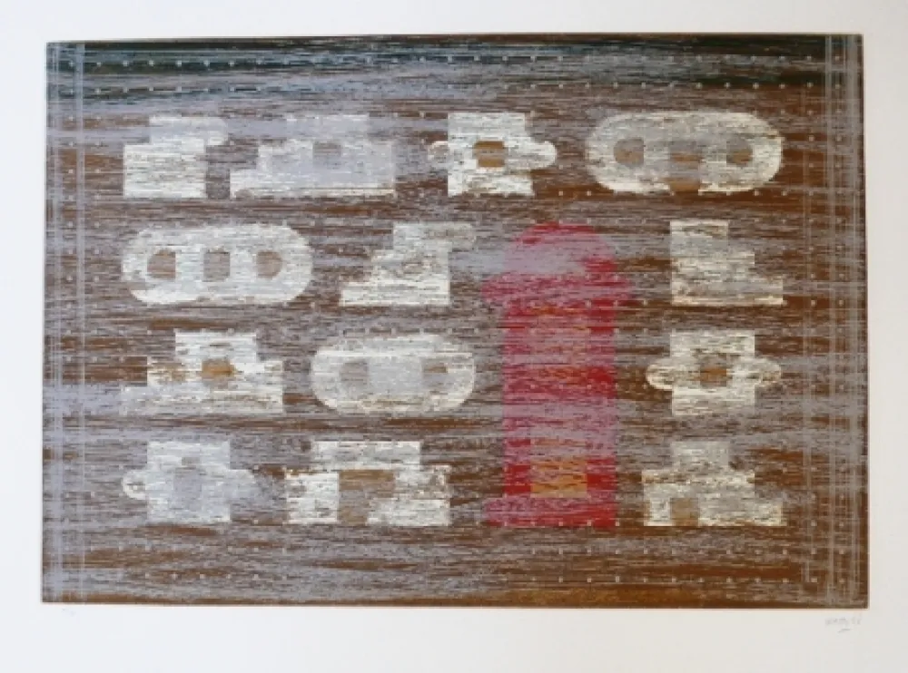 Офорт И Аквитанта Rojo - Codices 4