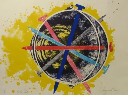 Сериграфия Rosenquist - Echo Pale