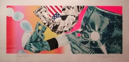 Сериграфия Rosenquist - Flamingo Capsule
