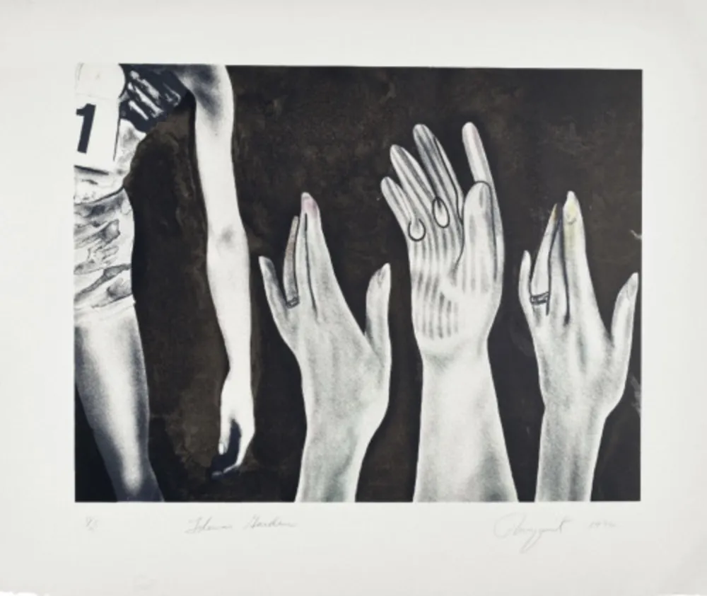 Литография Rosenquist - Flower Garden