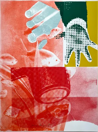 Сериграфия Rosenquist - For Love