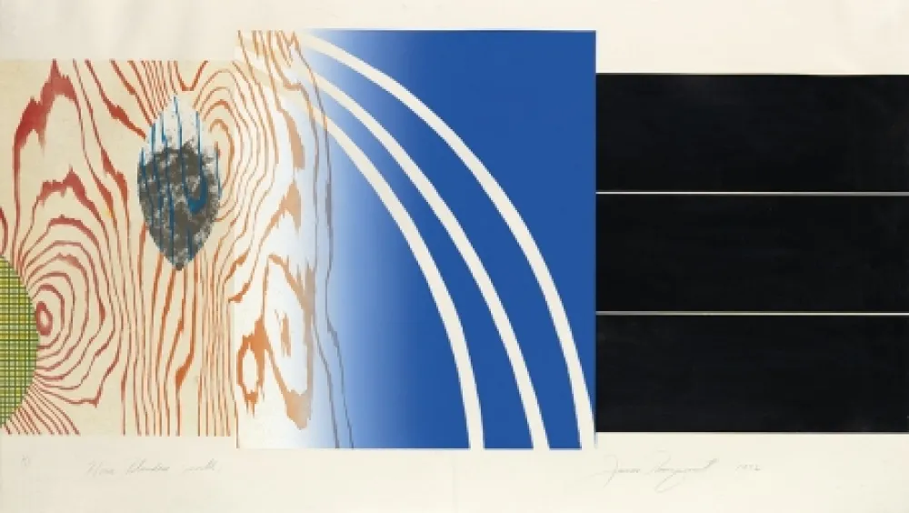 Литография Rosenquist - Horse Blinders (North)