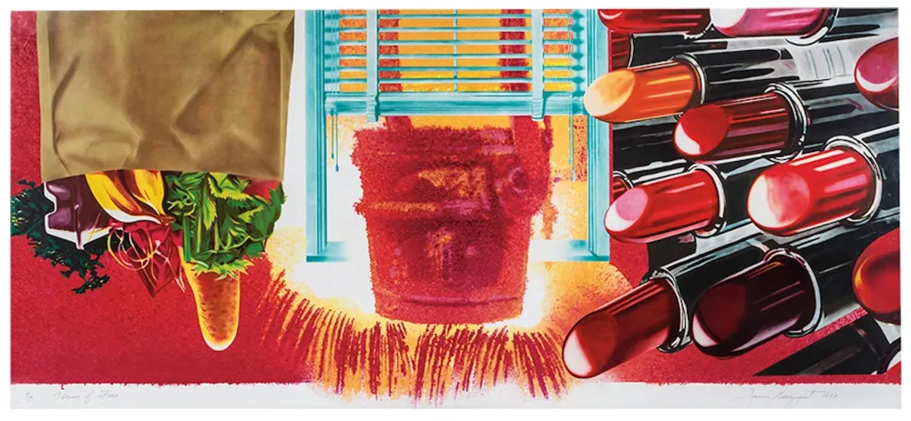 Многоэкземплярное Произведение Rosenquist - House of Fire