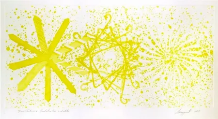 Акватинта Rosenquist - More Points on a Bachelor's Tie - 2 state