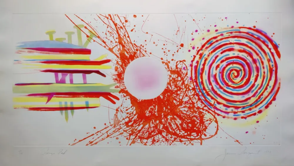 Офорт И Аквитанта Rosenquist - Rouge Pad