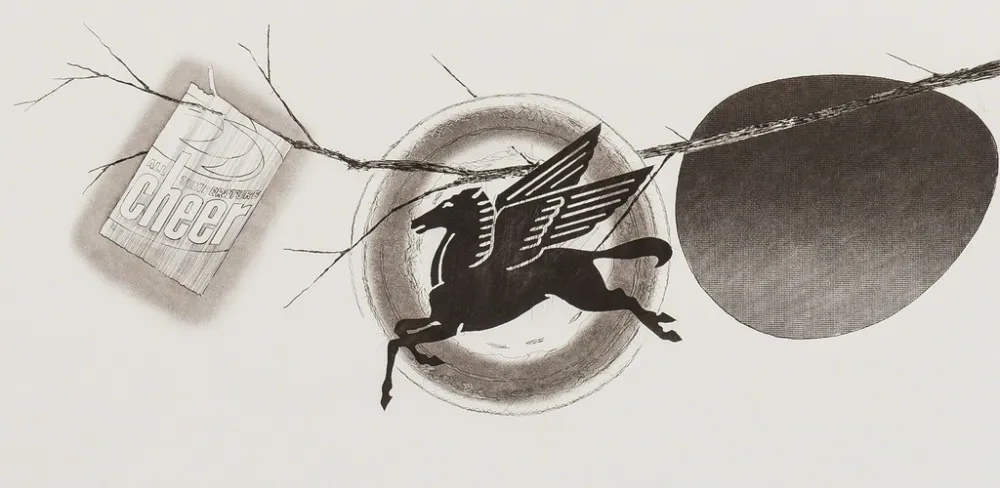 Офорт И Аквитанта Rosenquist - Spring cheer (second state)