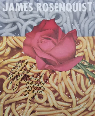 Гашение Rosenquist -   “Une réalisation de Brydon Smith. La Galerie nationale du Canada du 24 jan vier au 25 février 1968 organized by Brydon Smith. The National Gallery of Canada 24 January – 25  February 1968“. 