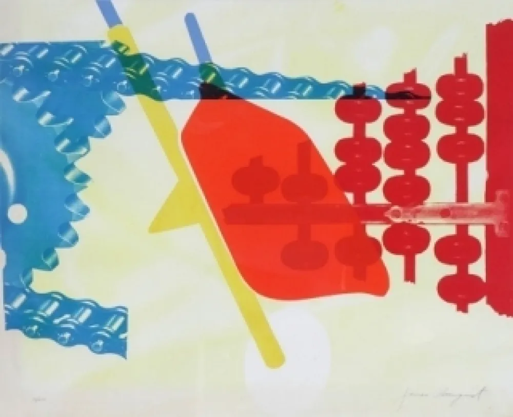 Сериграфия Rosenquist - Whipped butter for Eugen Ruchin