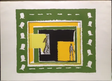 Литография Rossello - Composizione