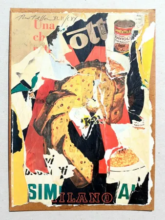 Литография Rotella - ...all'italiana
