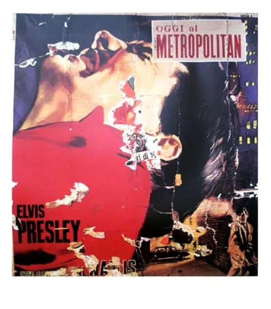 Сериграфия Rotella - Assalto nella notte