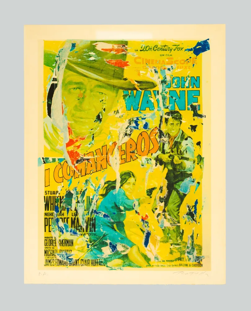 Сериграфия Rotella - Comanceros