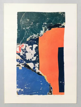 Литография Rotella - Composizione