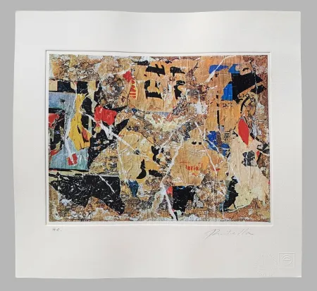 Сериграфия Rotella - Composizione (2)