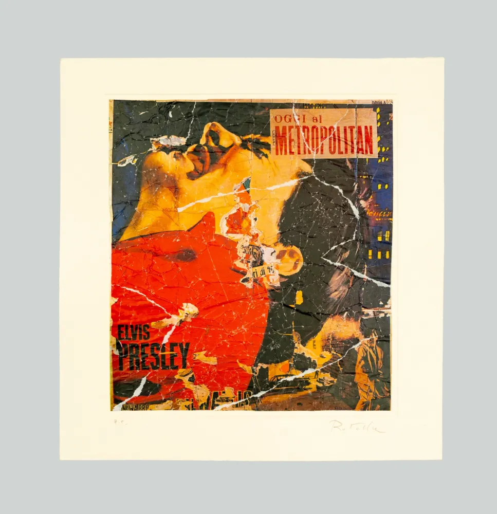 Сериграфия Rotella - Composizione (4)