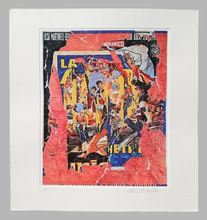 Сериграфия Rotella - Composizione (7)