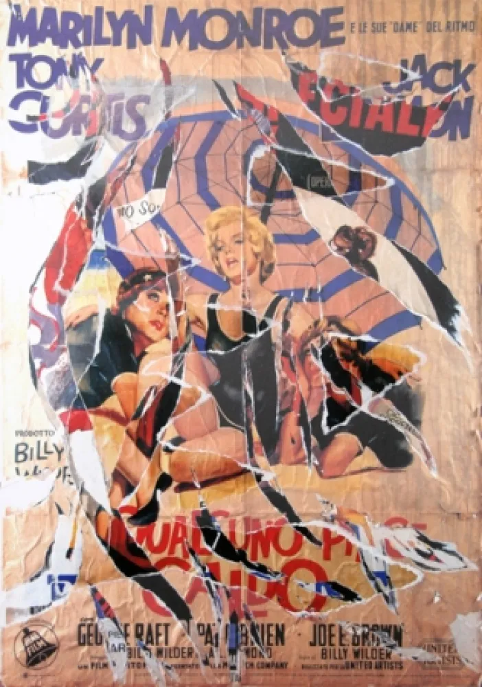 Сериграфия Rotella - Dame del Ritmo (Marilyn Monroe)