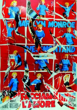 Сериграфия Rotella - Facciamo l'amore