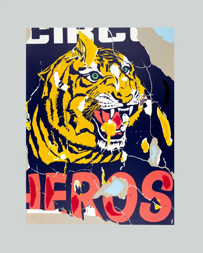 Сериграфия Rotella - Heros