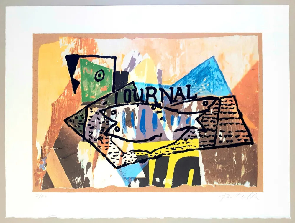 Сериграфия Rotella - Journal