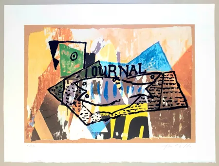 Сериграфия Rotella - Journal