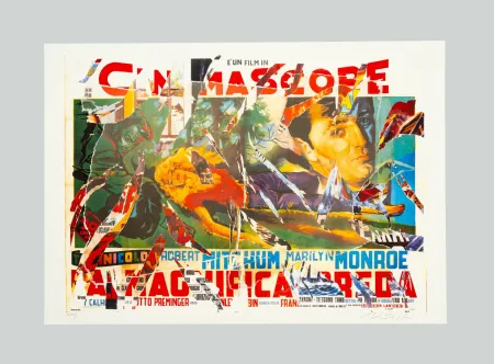 Сериграфия Rotella - La magnifica preda