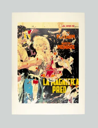 Сериграфия Rotella - La magnifica preda