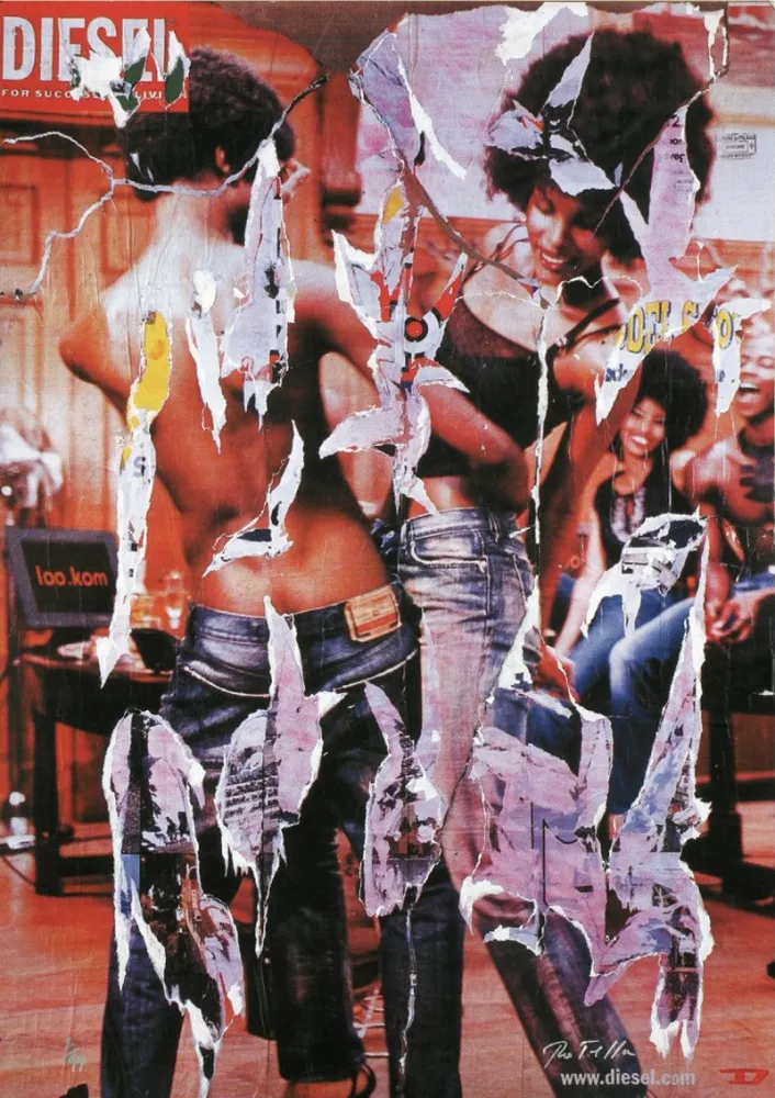 Сериграфия Rotella - La Moda Gaia