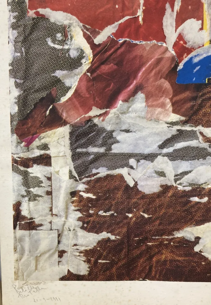 Сериграфия Rotella - Liberté, 1971