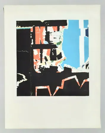 Литография Rotella - Manifesto